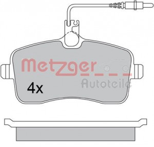 METZGER 1170283 - Bremsbelagsatz, Scheibenbremse