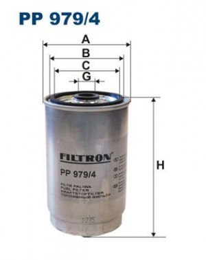 FILTRON PP979/4 - Kraftstofffilter