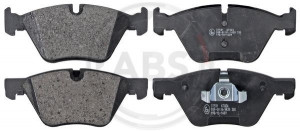 A.B.S. 37551 - Bremsbelagsatz, Scheibenbremse