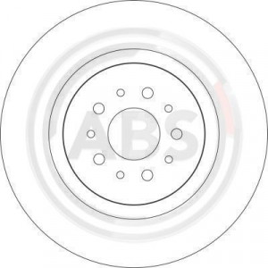 A.B.S. 17008 - Bremsscheibe