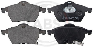 A.B.S. 37116 - Bremsbelagsatz, Scheibenbremse