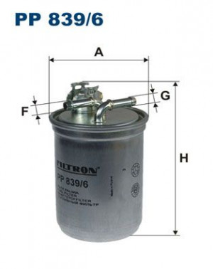 FILTRON PP839/6 - Kraftstofffilter