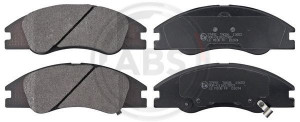 A.B.S. 37492 - Bremsbelagsatz, Scheibenbremse