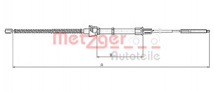 METZGER 10.7134 - Seilzug, Feststellbremse