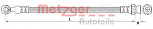 METZGER 4111047 - Bremsschlauch