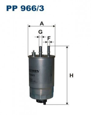 FILTRON PP966/3 - Kraftstofffilter