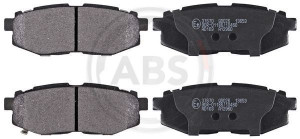 A.B.S. 37670 - Bremsbelagsatz, Scheibenbremse