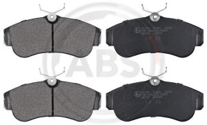 A.B.S. 36740 - Bremsbelagsatz, Scheibenbremse
