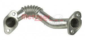 METZGER 0892657 - Rohrleitung, AGR-Ventil